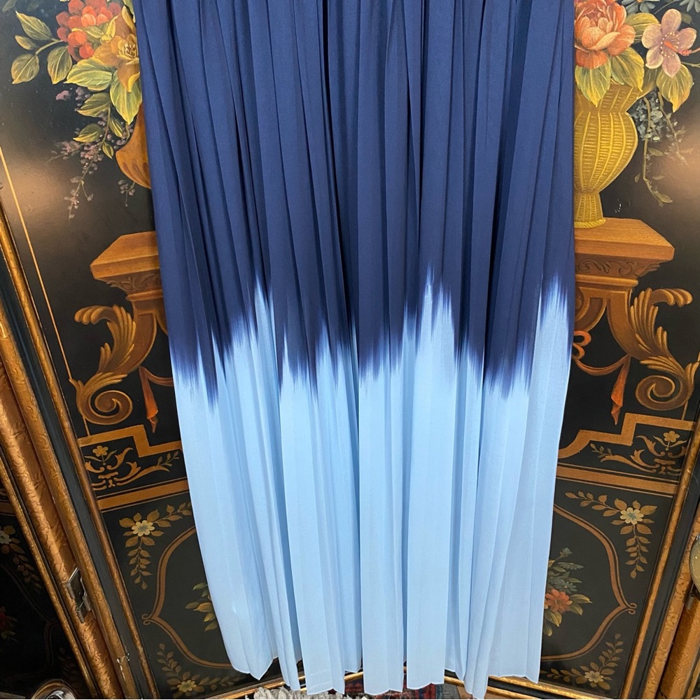 Banana Republic Chiffon Pleated Maxi Dress - Picture 4 of 9